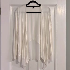 The Limited light sweater with sheer back detail